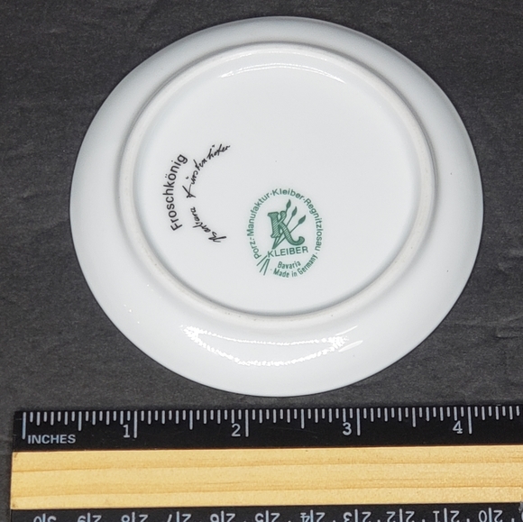 Froschkonig Mini Plate Germany - Picture 4 of 5